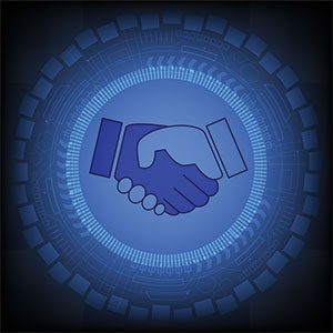 Partner handshake